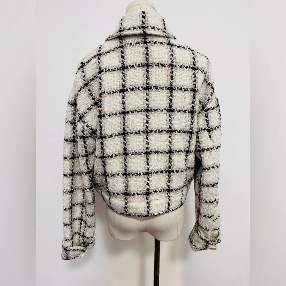 Anine Bing Adriana Plaid Jacket - Picture 6 of 12